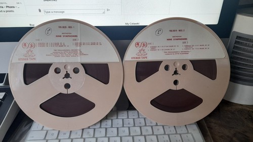 Reel tape ips 4 - reel, 3,75