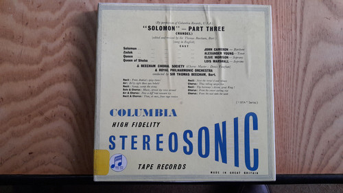 Reel tape columbia - reel,